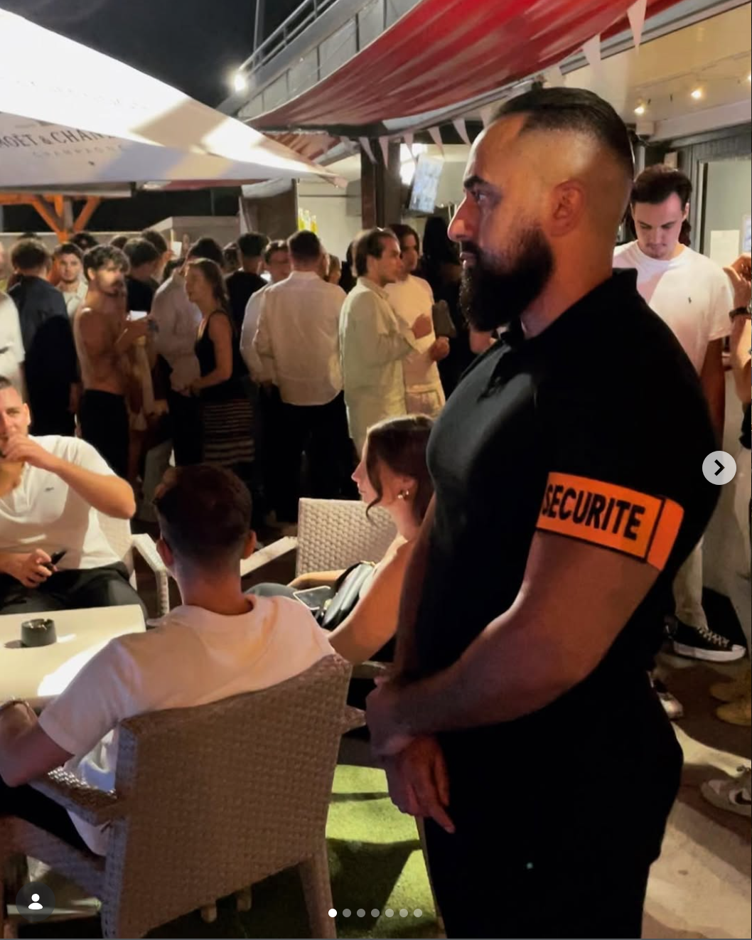 Bionic Sécurité - Agent en intervention sur soirée événementielle nocturne