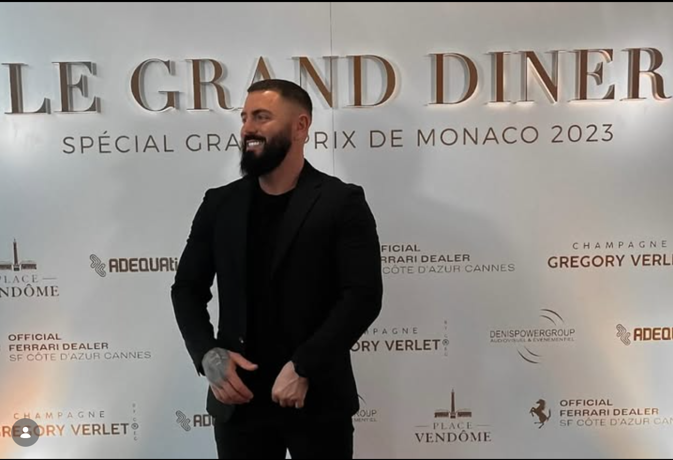 Mehdi Kebbab, Président fondateur de Bionic Sécurité, en mission lors du Grand Prix de Monaco 2023